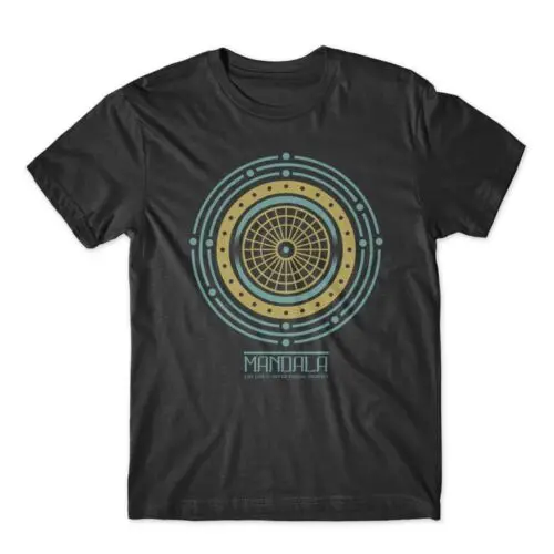 Mandala T-Shirt. 100% Cotton Premium Tee NEW