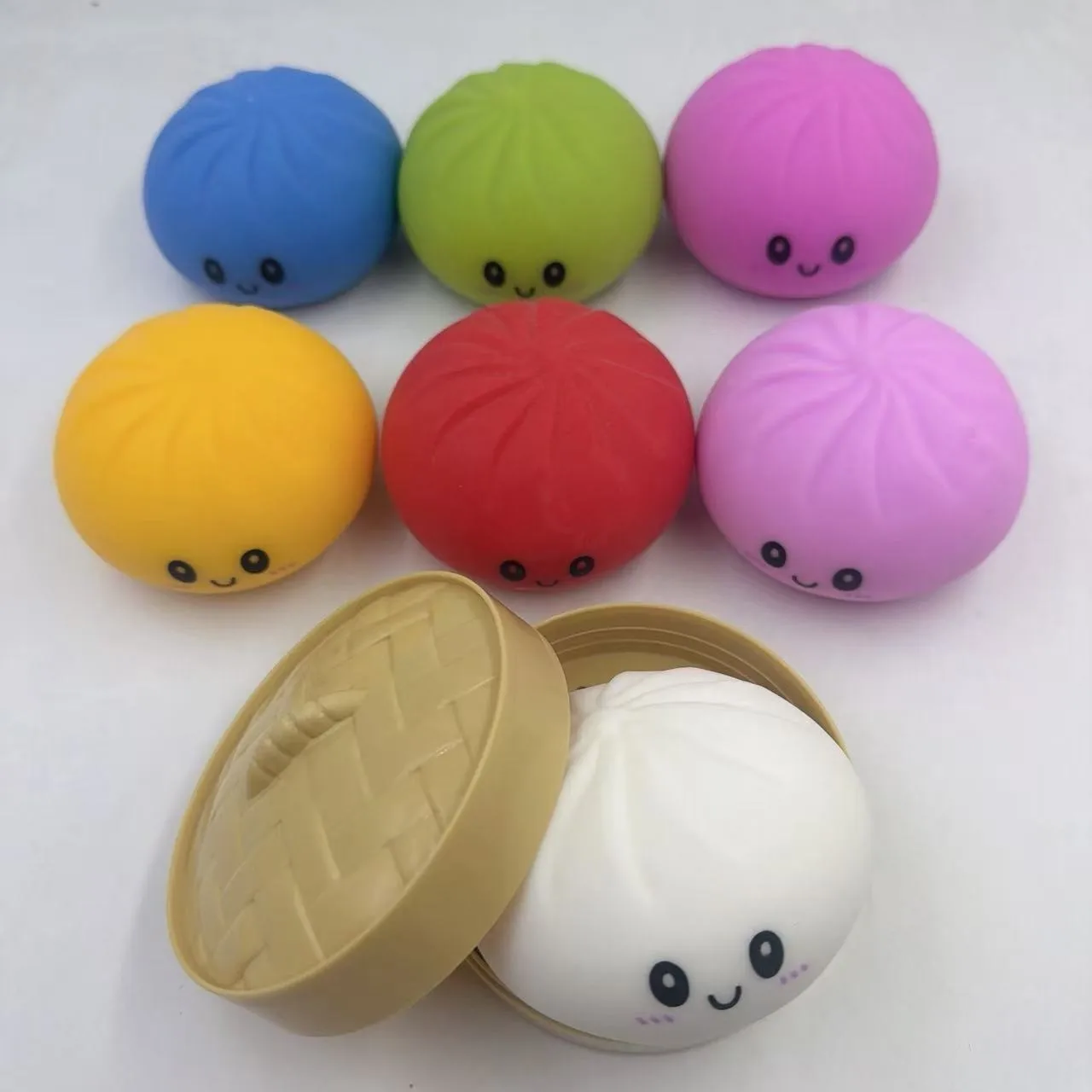 

Имитационный антистресс-мяч в форме пельменя, медленно восстанавливающий форму, мягкий, для снятия стресса, для офиса, дома, декоративный, подарок на день рождения для детей и взрослых