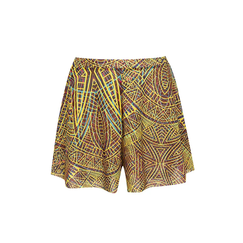 2026 New Russian Style Sunscreen Shorts Swimsuit Beach Outfits for Women Sexy and Fashionable Printed Beach Women's Shorts