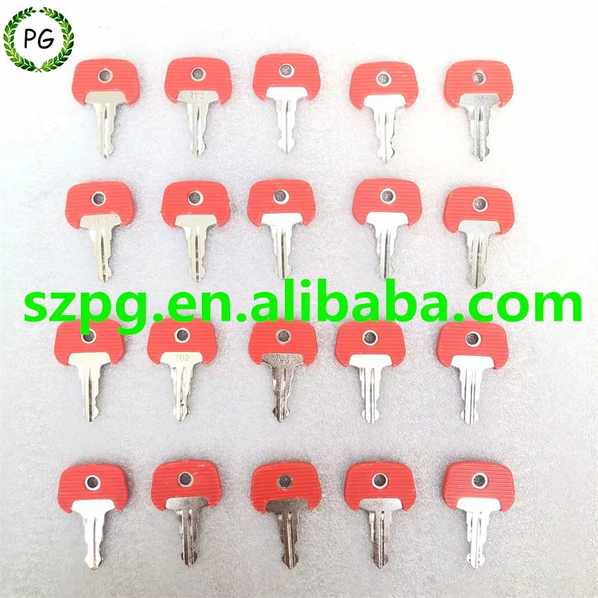 20PCS 702 Ignition Key 26906870 For Jungheinrich Electric Stapler Mic Komatsu