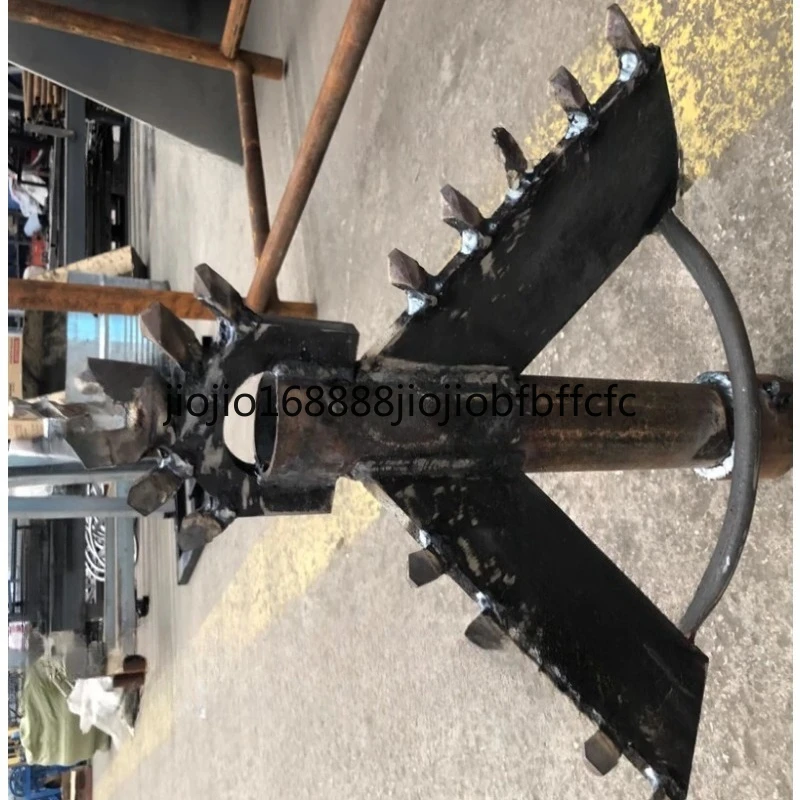 Suitable for Three-wing alloy drill bit 50 drill rod 100mm-300mm household small water well drilling rig