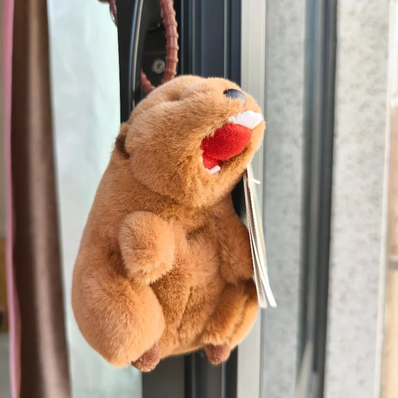 ขายร้อน 13 ซม./23 ซม.น่ารัก Kapibala Capybara ของเล่นตุ๊กตาจี้ Kawaii อินเทอร์เน็ตคนดัง Capybara Jun ตุ๊กตาน่าเกลียด Guinea Pig ตุ๊กตา