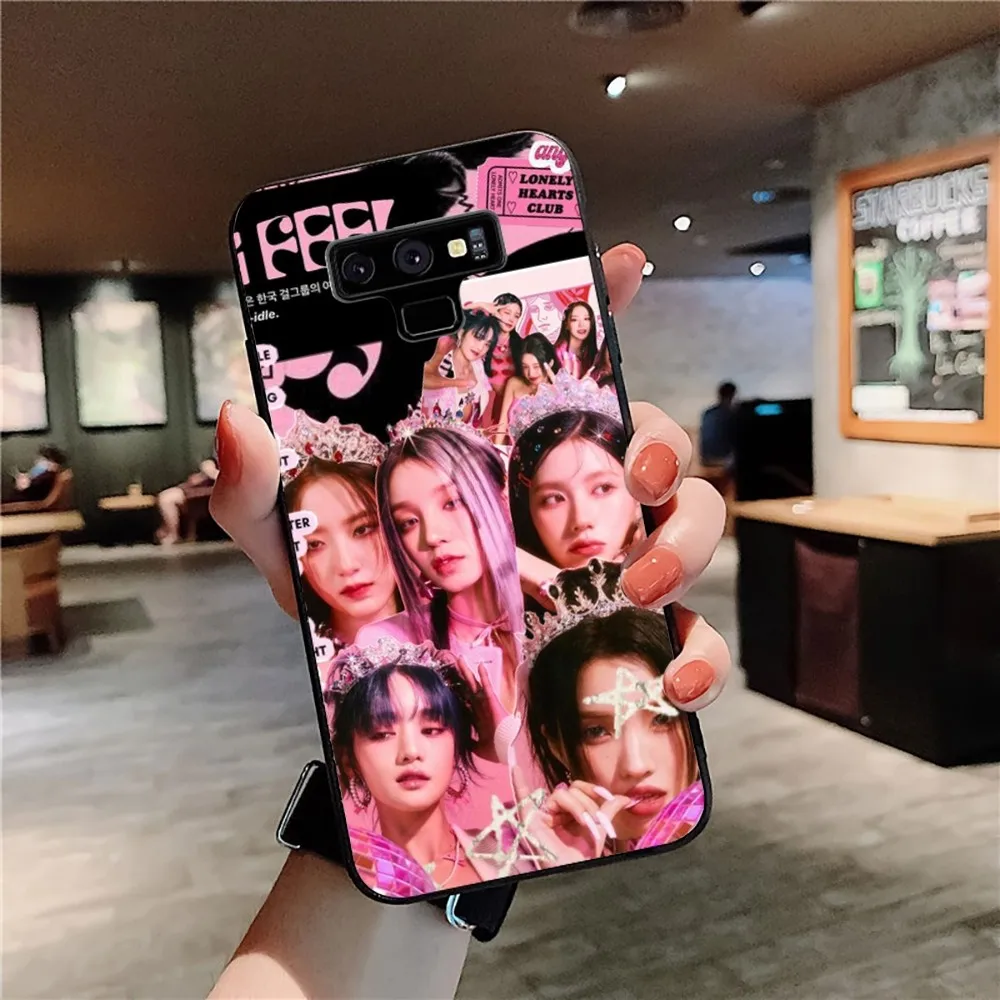 Kpop G-GIDLE band Phone Case For Samsung Note 8 9 10 20 pro plus lite M 10 11 20 30 21 31 51 A 21 22 42 02 03