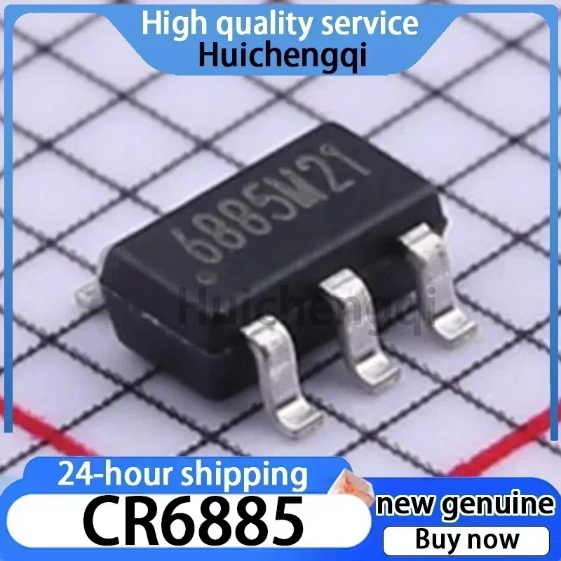 5-10 قطعة الأصلي حقيقية CR6885 الحرير فحص 6885 SOT-23-6 AC-DC تحكم ومنظم #1