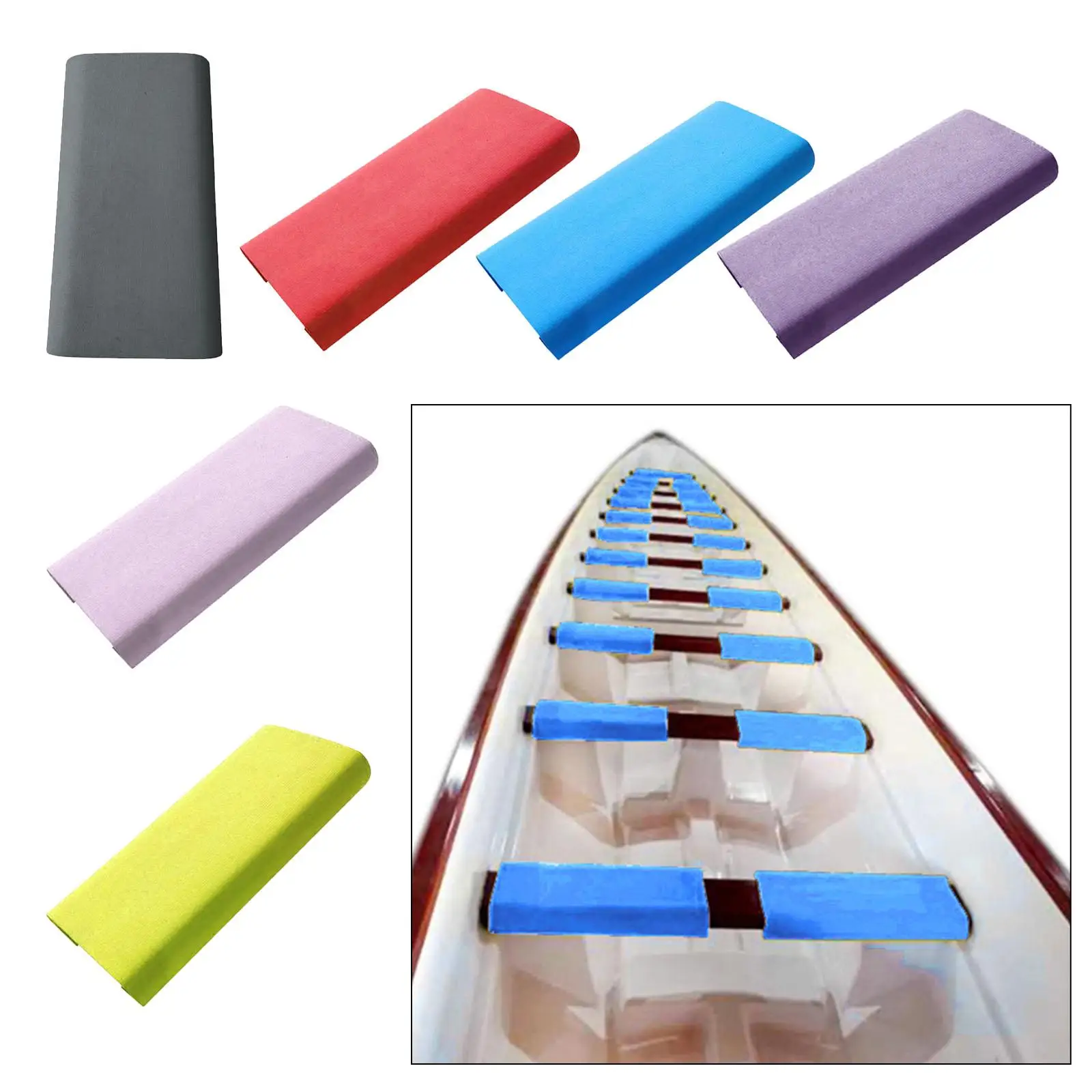 

Dragon Boat Seat Pad Paddling Cushion Mat Anti Slip Protective Shock Absorption Dragon Boat Paddling Rowing Machine Seat Cushion