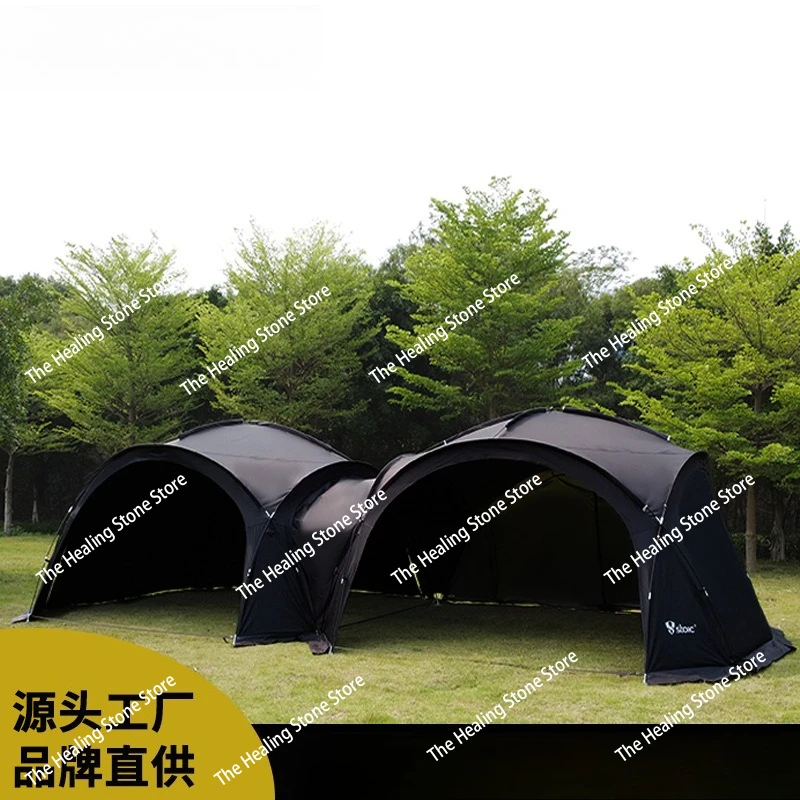 Outdoor camping dome canopy big tent camping rain protection sun protection oversized awning pergola