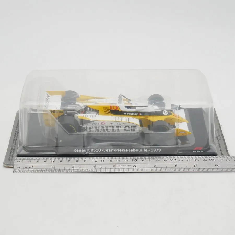 

Модель гоночного автомобиля F1 Ixo RS10 1979 года, масштаб 1:24, литая под давлением, из сплава