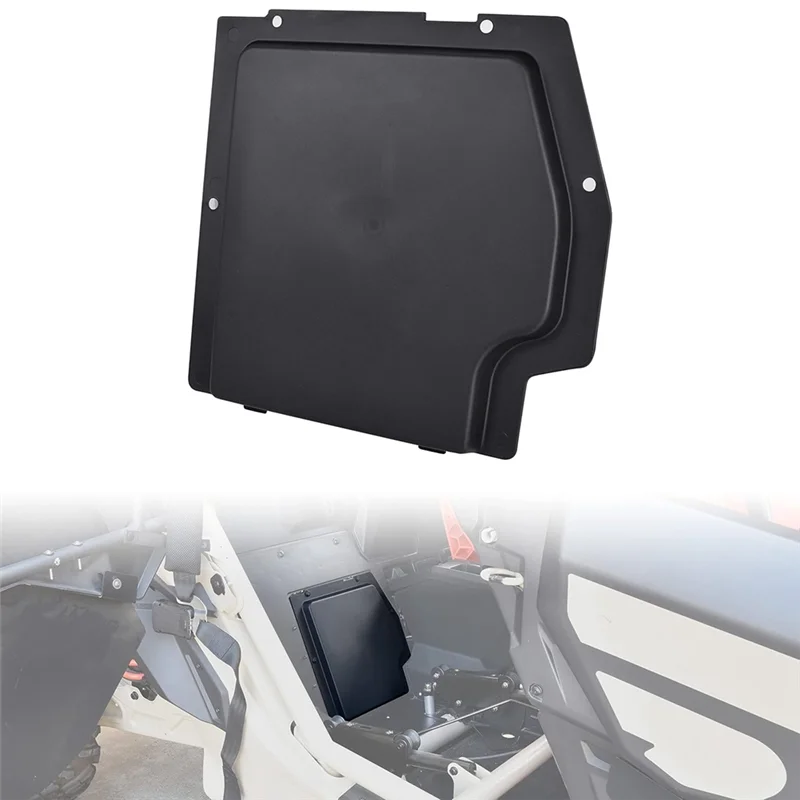 ل Can Am Maverick X3/X3 MAX 2017-2025 استبدال غطاء البطارية لوحة الملحقات عدة #3