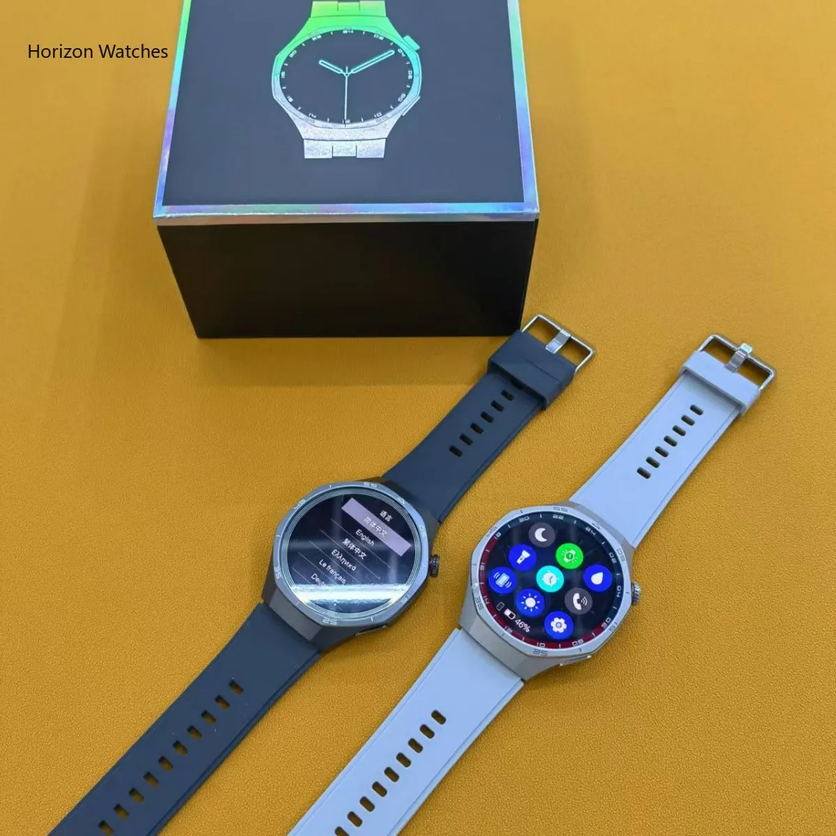 HT32 Magnetic Charging Smartwatch Bluetooth Calls/24/7 Heart Rate/SpO2 Monitor Fitness Tracker for Men & Women Android/iOS