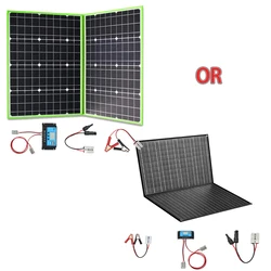 BOGUANG 12V 100W Portable Foldable Solar Panel Battery Folding Solar Charger 20V With 12 Volt Controller Outdoor Camping Trave