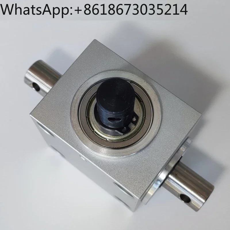 1520W-LZXQ-15 Horizontal Right Angle Steering Gear  Shaft 1.5 Module 20 Teeth 90 Degree Commutator Gear Ratio 1:1