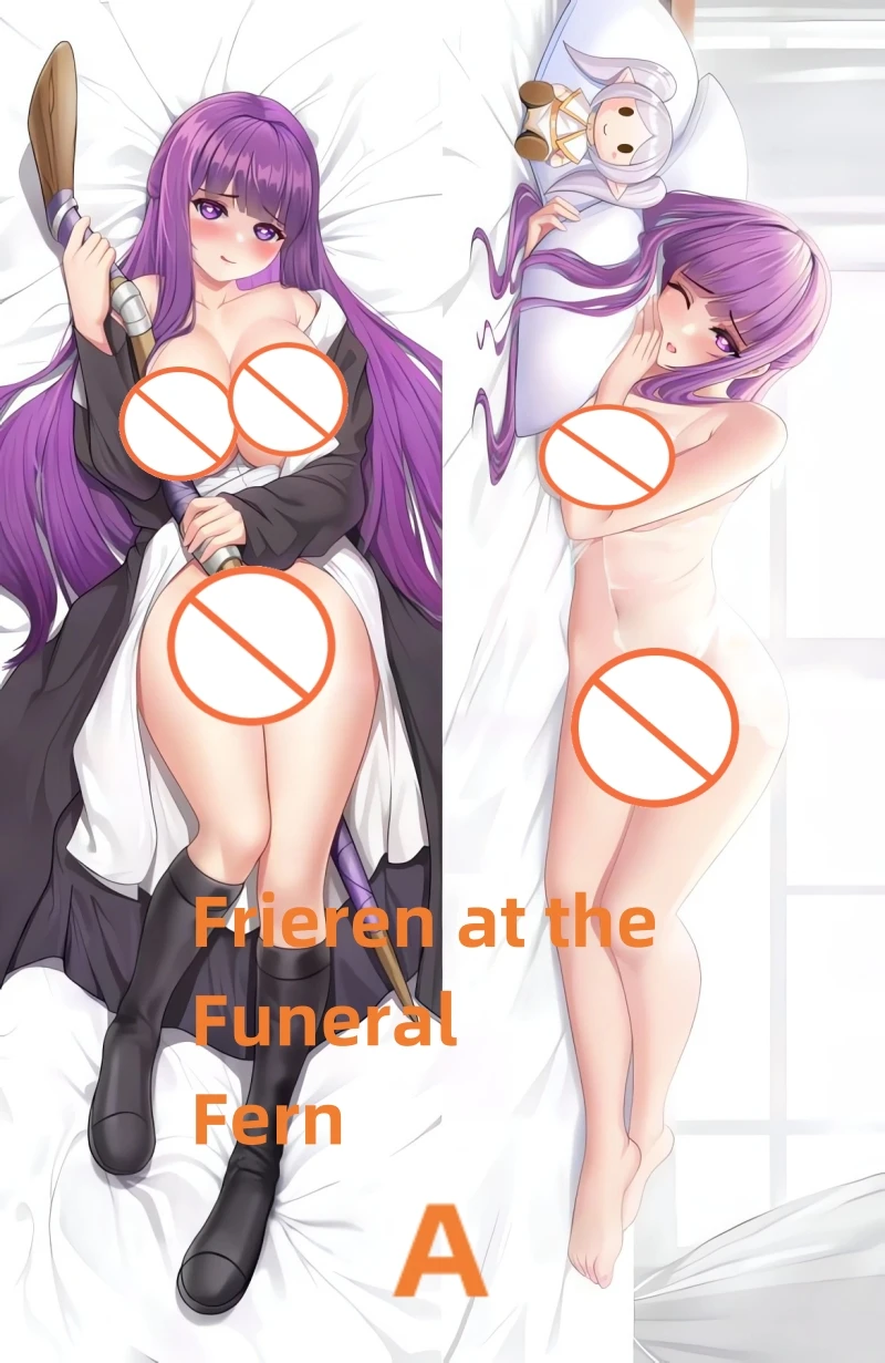 Dakimakura Anime Pillow Case Frieren at the Funeral Ferm Double-sided Print Of Life-size Body Pillowcase Gifts Can be Customized