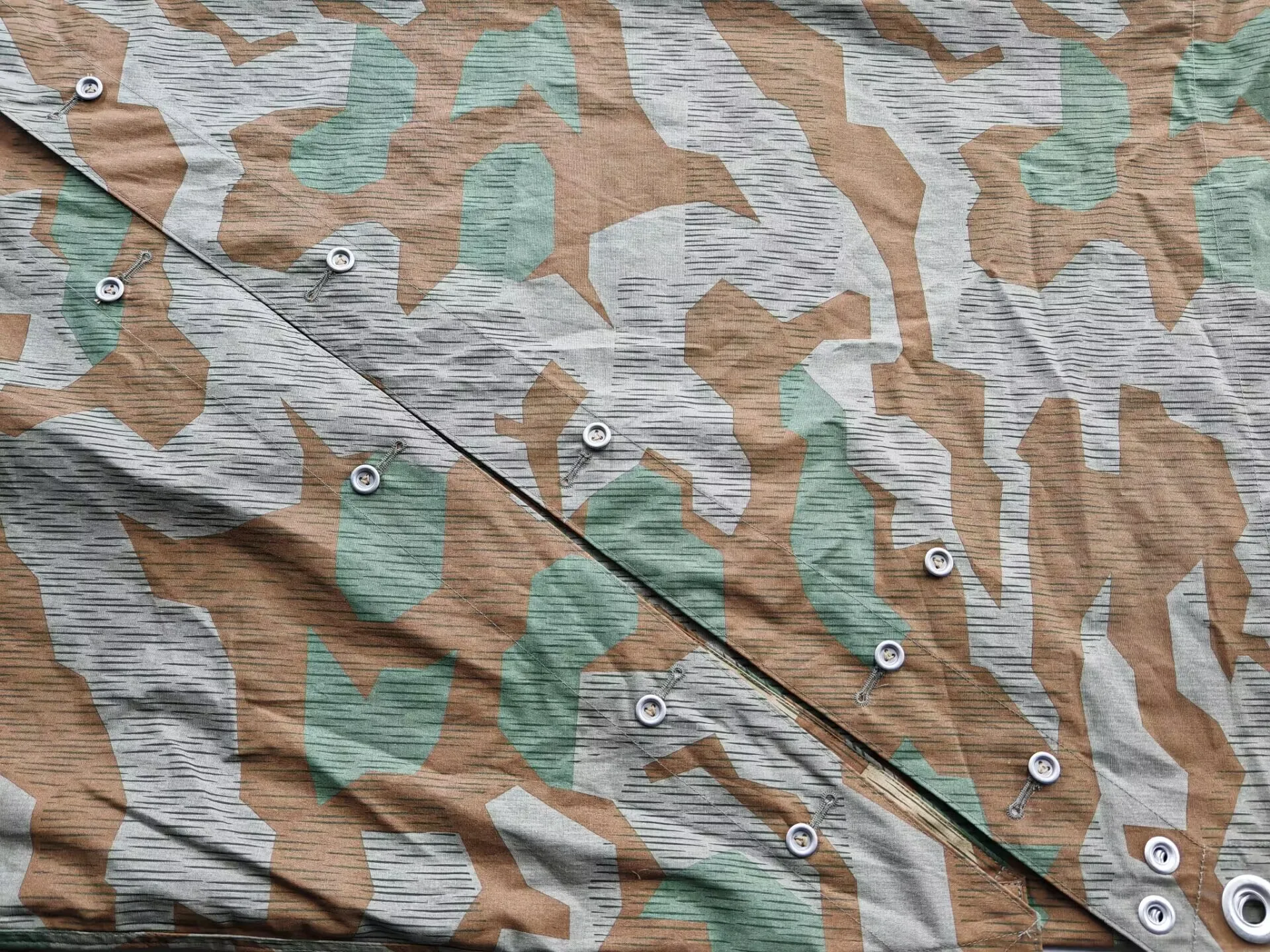 Pano do triângulo do EMD, pano da camuflagem, barraca