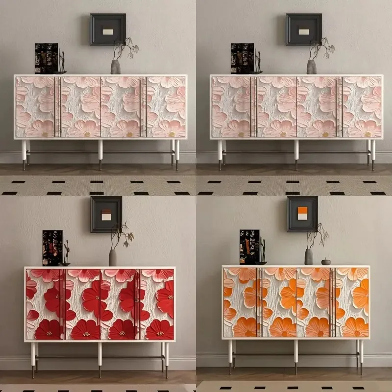 Customized paint dining cabinets, living room and bedroom lockers, hotel and homestay lockers