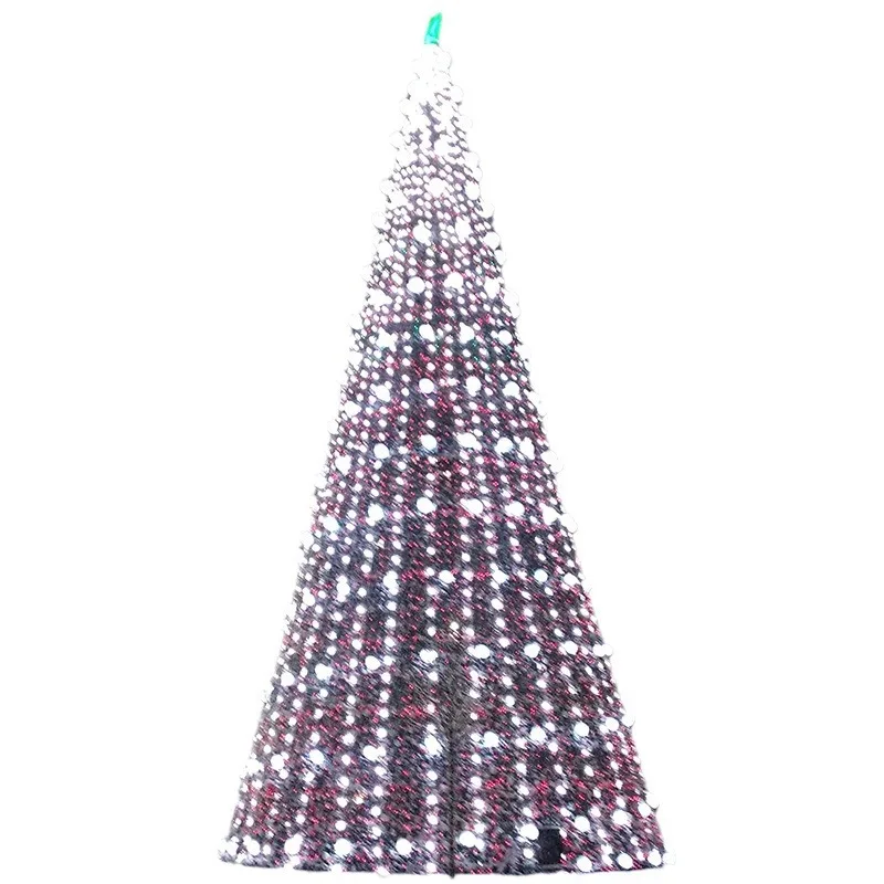 

Large shopping mall DMX music lighting synchronization giant programming Christmas tree Christmas theme event decoration ornamen