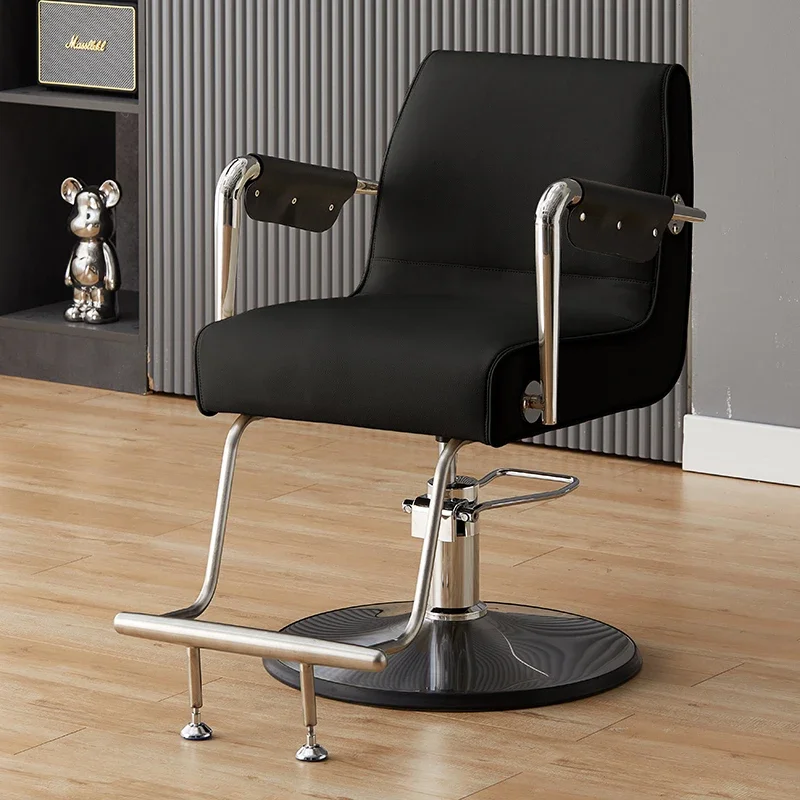 

Nordic Luxury Barber Chairs Modern Simple Barbershop Swivel shave Barber Chairs Beauty Comfort Salon Furniture Sandalye FYBC