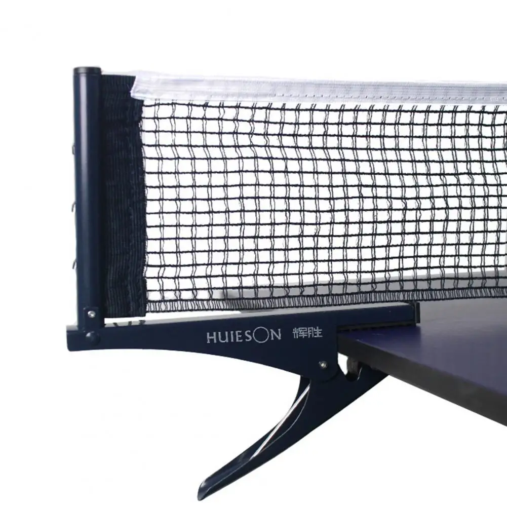 Table Tennis Net with Rope Adjustment Portable Table Tennis Net Post Set Easy Installation Professional Ping-pong Net for 4cm