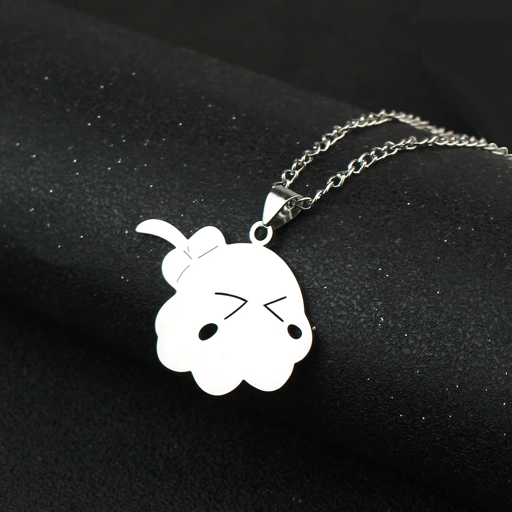 Collier Bocchi The Rock mignon, pendentif en acier titane, accessoires de Cosplay