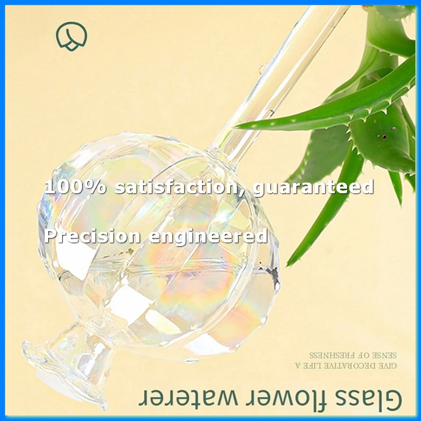 Glass Automatic Plant Watering Bulbs Shape Flower Plant Water Dripper Houseplant Device Drip Irrigation System-A55K