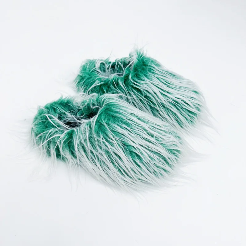 Y2K Women's Fuchsia Fuzzy Slippers | Fluffy Design, Cozy Essential for Casual Indoor Comfort