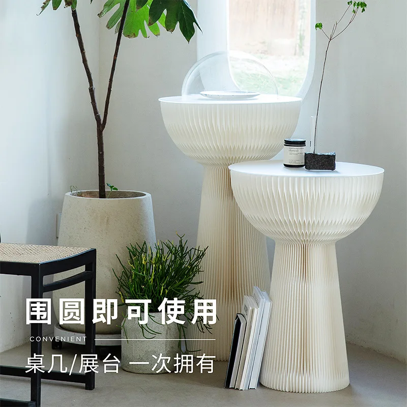 

Side few small coffee table round table corner few simple sofa side cabinet light luxury living room bedroom bedside modern mobi