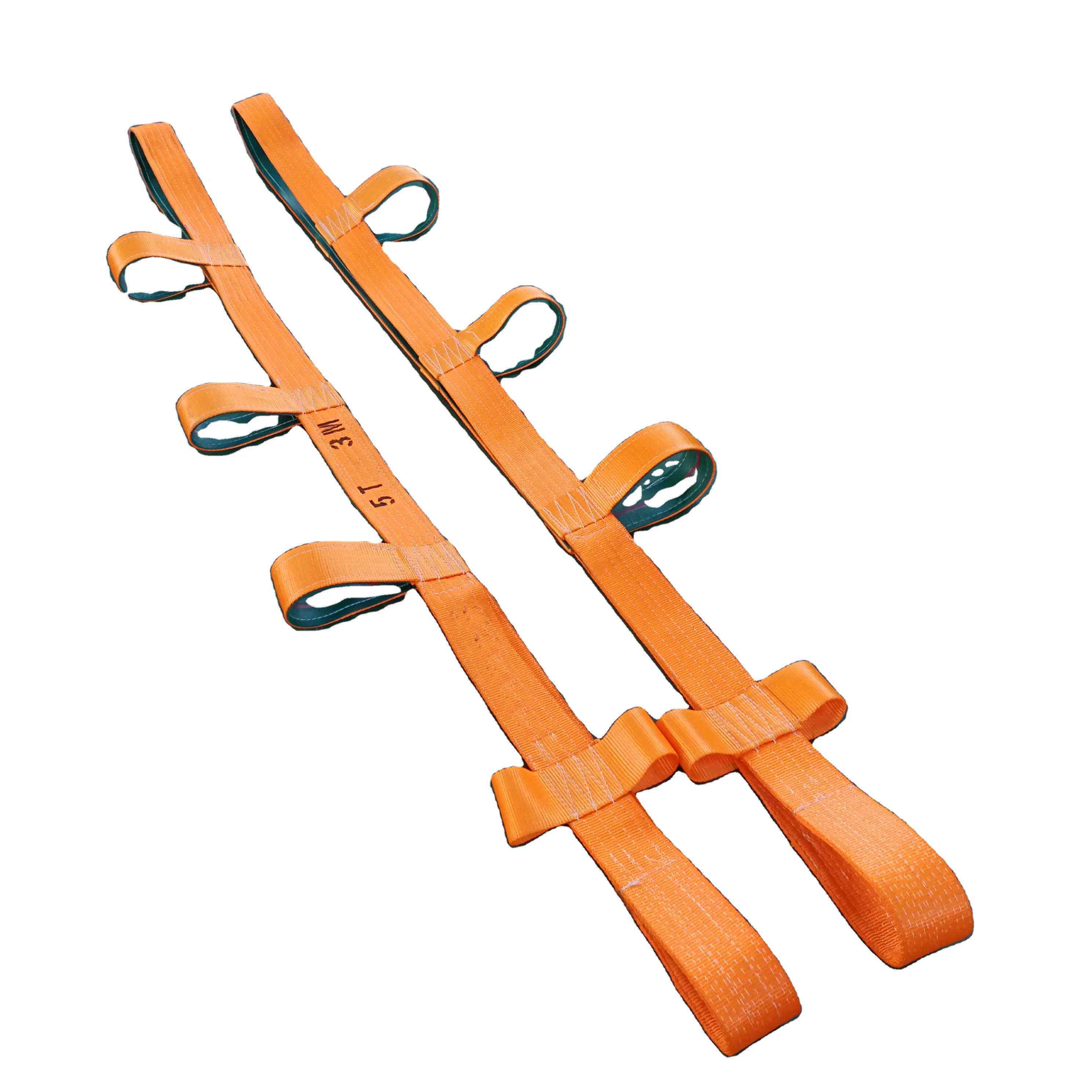 

Factory Direct 1 Ton to 8 Ton Flat Webbing Glass Lifting Sling/Belt Durable Polyester Material