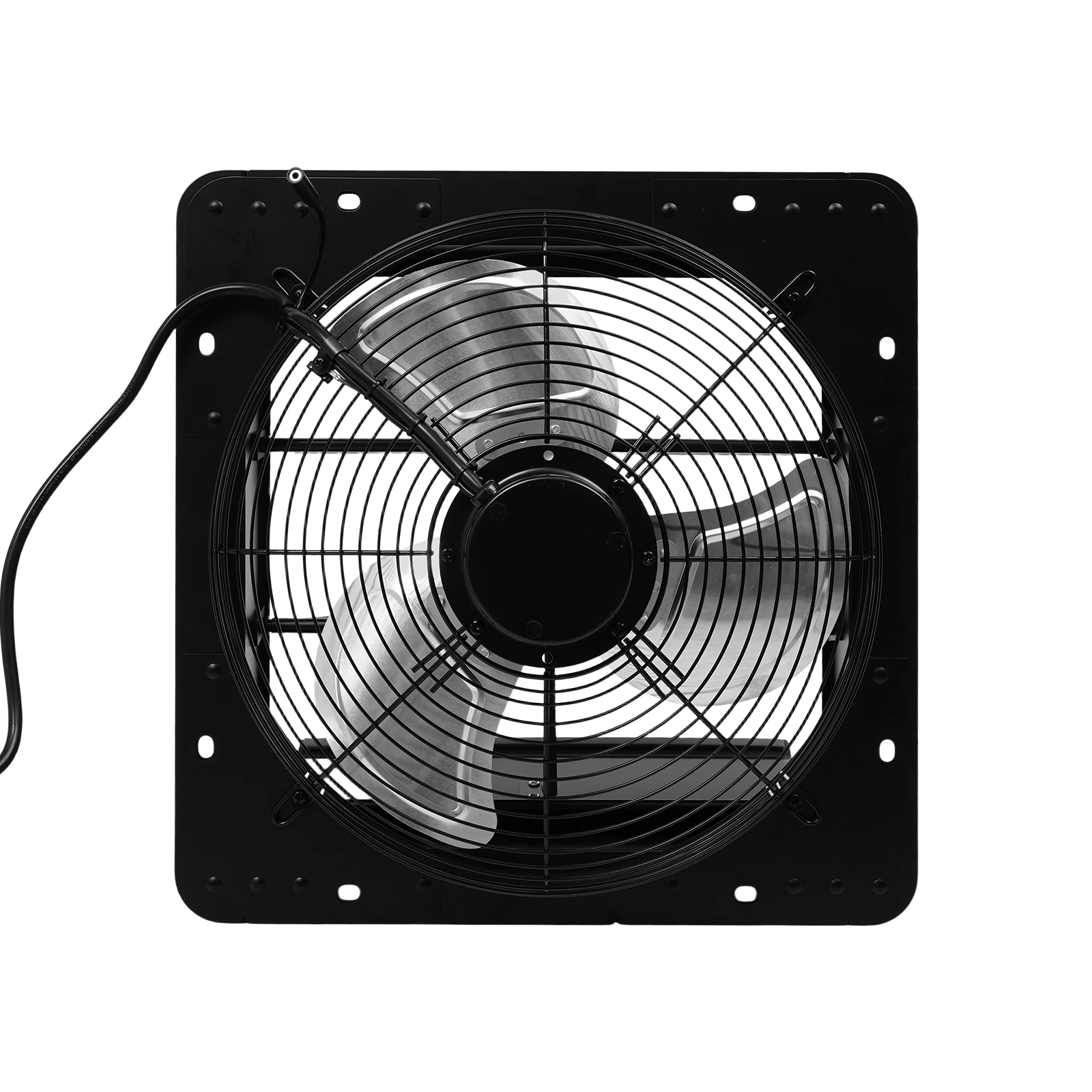 

14-дюймовый вытяжной вентилятор, вентилятор для вентиляции и охлаждения, вентилятор для свежего воздуха, настенное интеллектуальное управление для домашнего удаления тепла