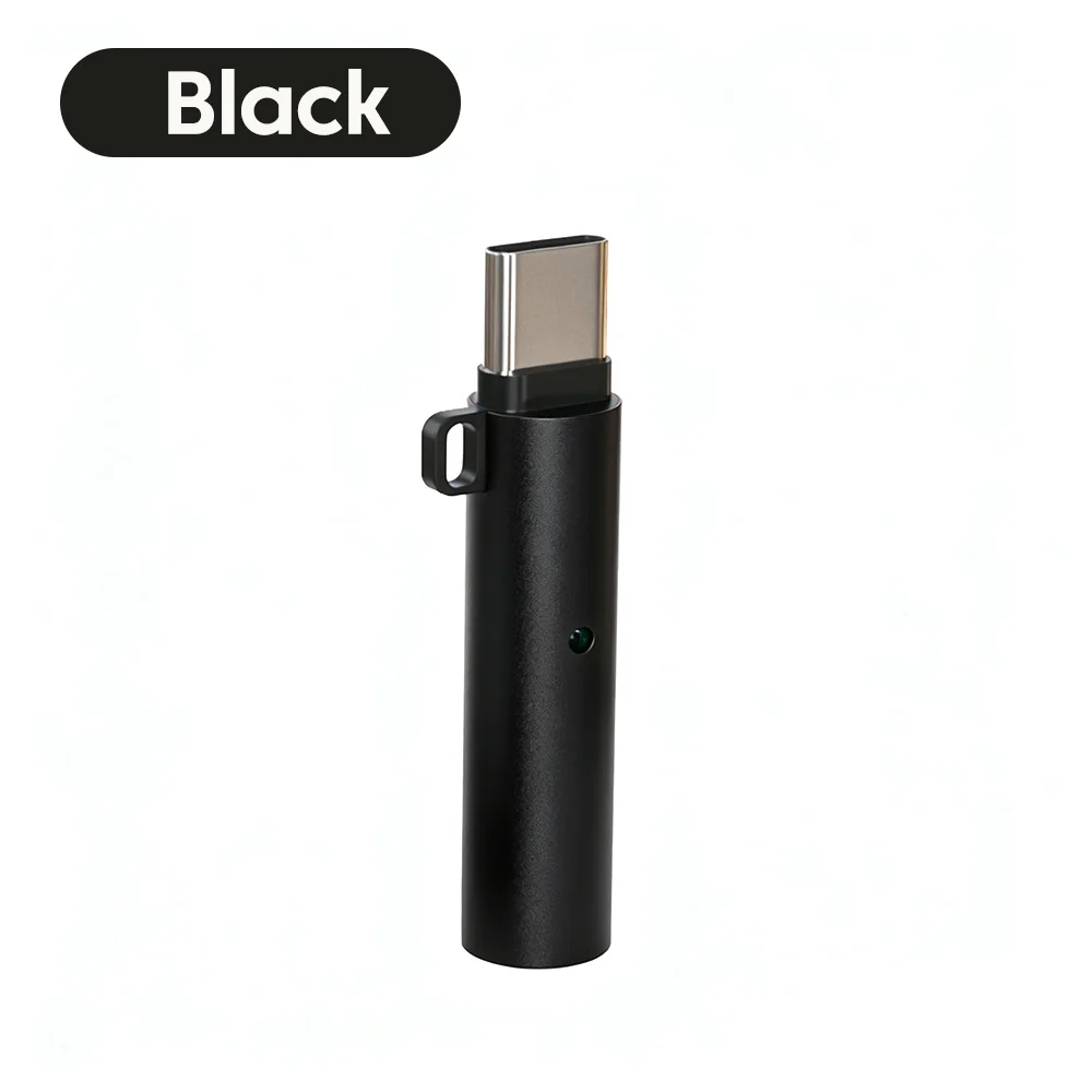 Tragbares Mini Typ-C Handy-Zigarettenanzünder Outdoor-Sicherheits-Luftgebläse USBC Zigarettenanzünder-Adapter für iPhone Samsung