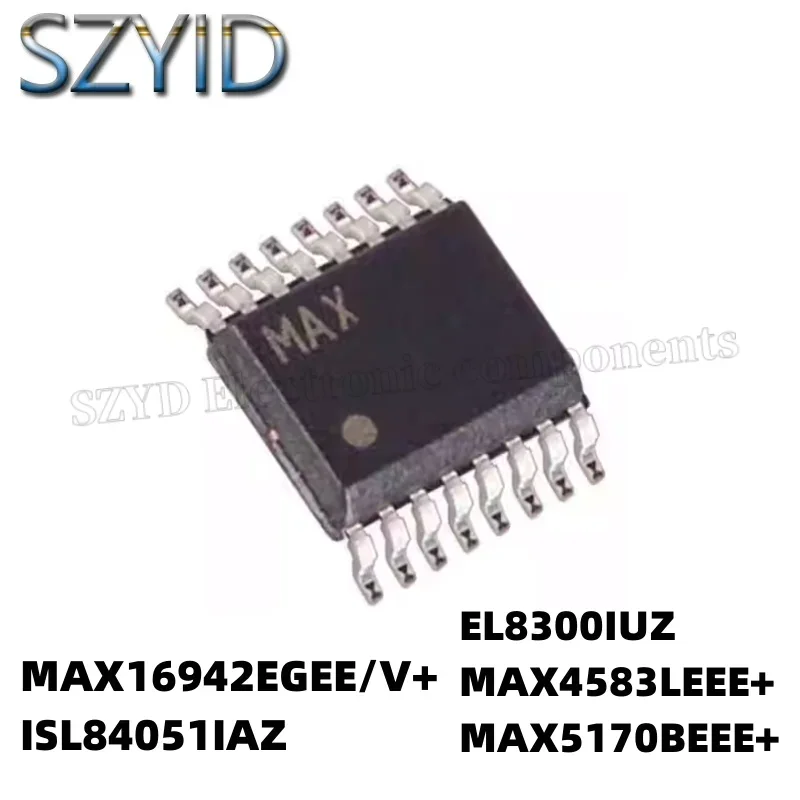 1PCS  QSOP16-MAX16942EGEE/V+ ISL84051IAZ EL8300IUZ MAX4583LEEE+ MAX5170BEEE+