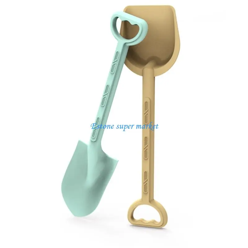 090B 2PCS Kids Beach Toy Sand Shovel Playset สำหรับการเล่นหิมะทรายและกิจกรรมกลางแจ้ง