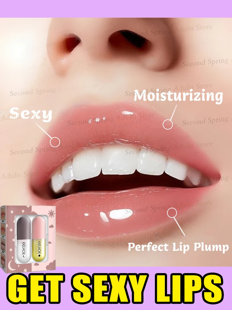 

Lip plumping balm for extremely plump lips