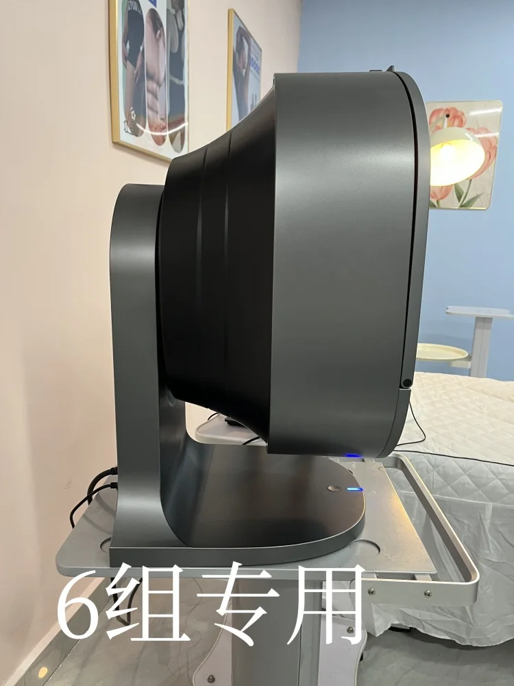 

Double 11 Big Sale 8 Spectrum 3D Smart Mirror Wooden Lamp Facial Scanner UV Skin Analyzer + Scalp Analysis