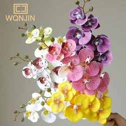 1PC,High Quality Artificial Butterfly Orchid Real Touch Fake Flowers Orchid For House Home Wedding Festival Decor