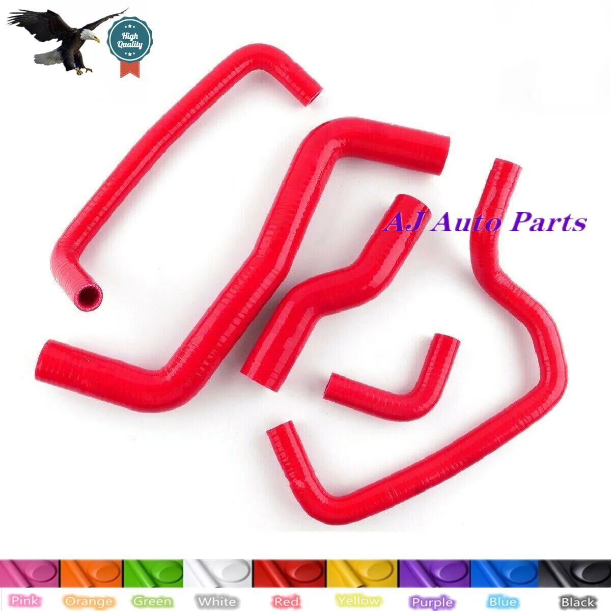 For Toyota Corolla Levin AE101G/AE111 4A-GE Silicone Radiator Hose（3-PLY Hose ）