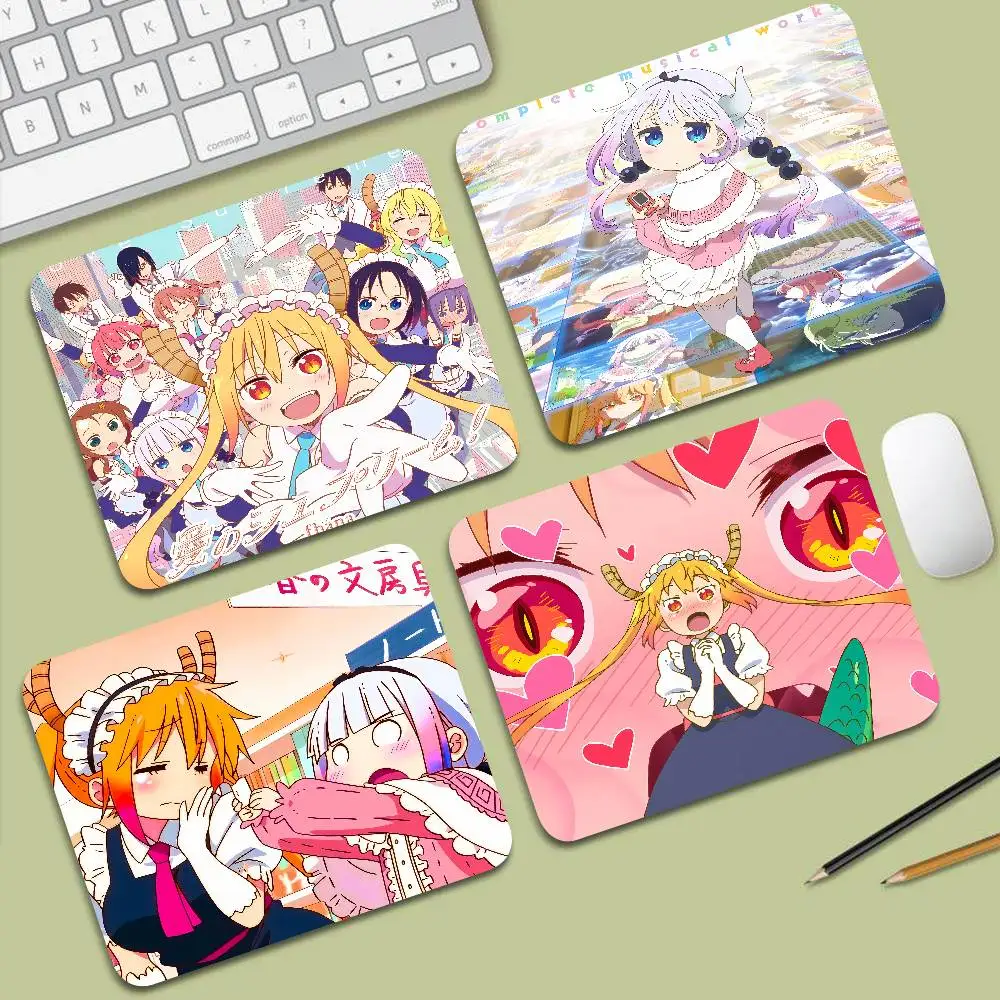 Anime Miss Kobayashi's Dragon Maid Peripheral Rubber Mouse Pad Animation Two-dimensional Office Desktop Mat E-sports Game