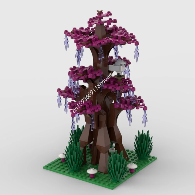 

208 шт. MOC The Elder Tree Building Blocks Рождественская ограниченная серия Архитектура Идеально подходит для витрины Дисплей креативная модель Подарок