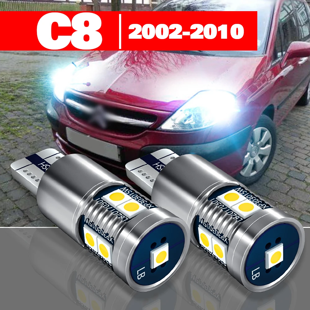 

For Citroen C8 2002-2010 2pcs LED Parking Light Clearance Lamp Accessories 2003 2004 2005 2006 2007 2008 2009