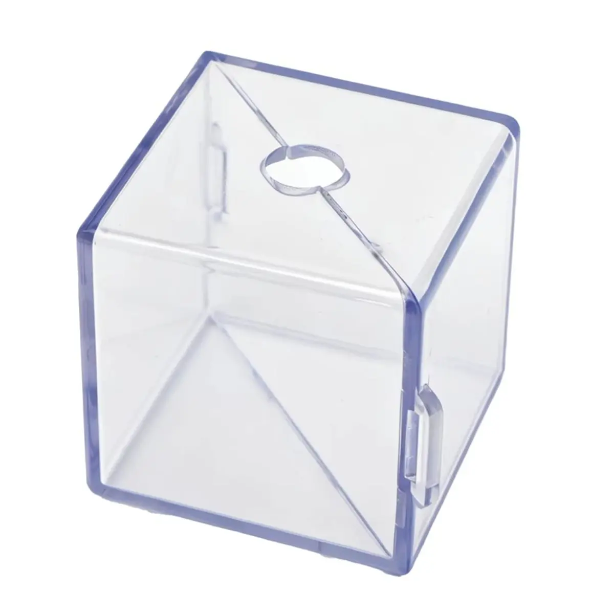 2026 New Mini Cube Triangle Fruit Shaping Mold Reusable Transparent Plastic Strawberry Tomato Growing Styling Tool Cube