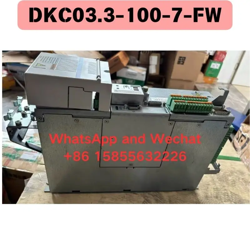 Used DKC03.3-100-7-FW drive Functional test OK