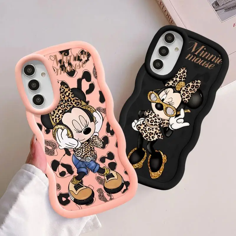 Disney Mickey Minnie Phone Case for Samsung Galaxy A20s A30s A50 A50s A02s A03 Core A04e A05s A11 A12 A13 A14 A15 A21s A51 4G 5G