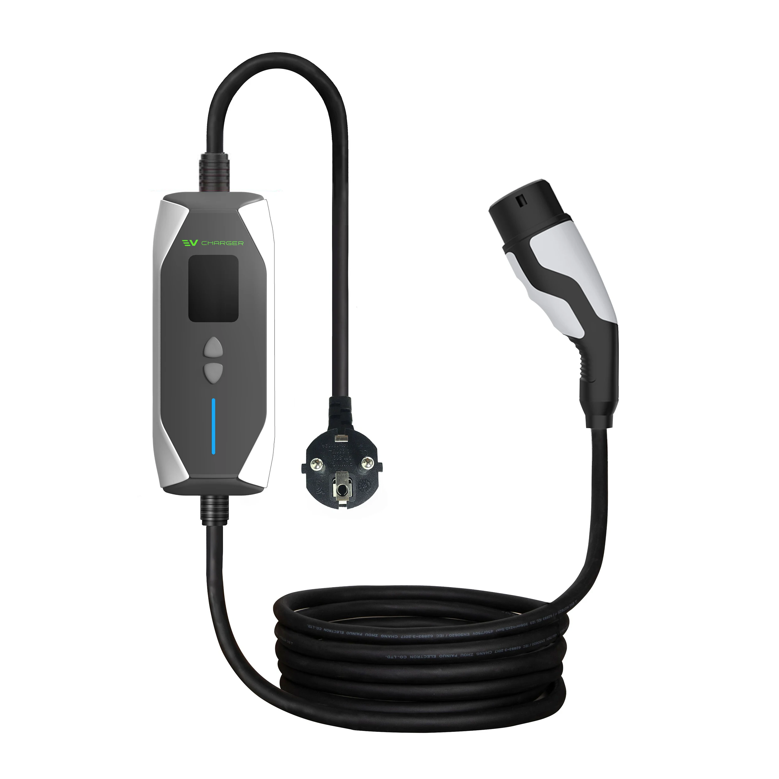 

16A 32A 3.5KW 7KW GBT EV Charger Electric Vehicle Fast Charging Station EVSE Portable EV Charger