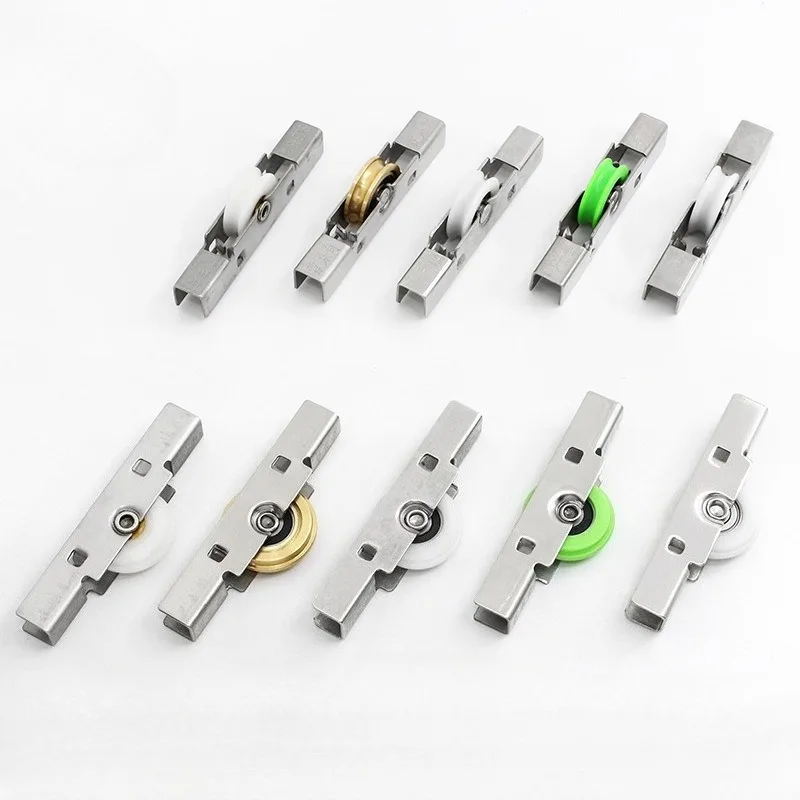 

8-10mm frameless glass concave sliding door glass roller sliding glass door pulley hardware accessories sliding door roller