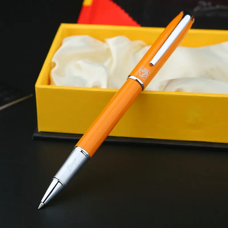 

Picasso 916 Rollerball Pen Lacquered Orange Black Colourful Stationery School&Office Writing Pen Free Shipping