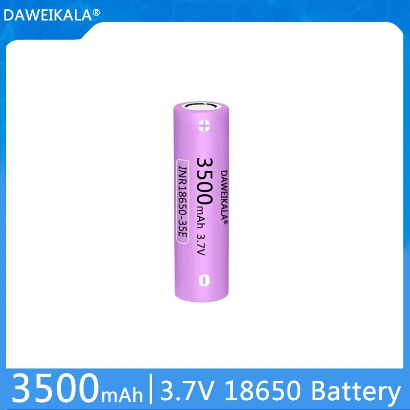 18650 충전식 리튬 이온 배터리, NCR18650B 배터리, 3.7 V 배터리, 3500mAh, 신제품