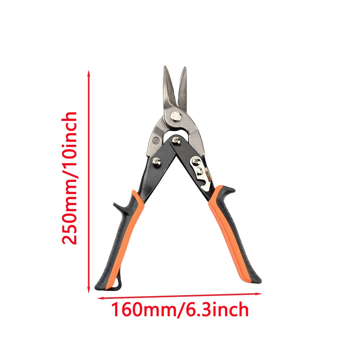 KMT  10inch Tin Snips Set,Metal  Cutting Shears Snips, Made of Chrome Vanadium Steel ,Cutting Steel, Iron Plate