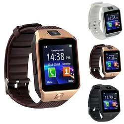 Watch Smart DZ09 Bluetooth-Compatible Wristwatch Support SIM Card 1.56 inch Touch Screen Bracelet Phone Anti-Lost