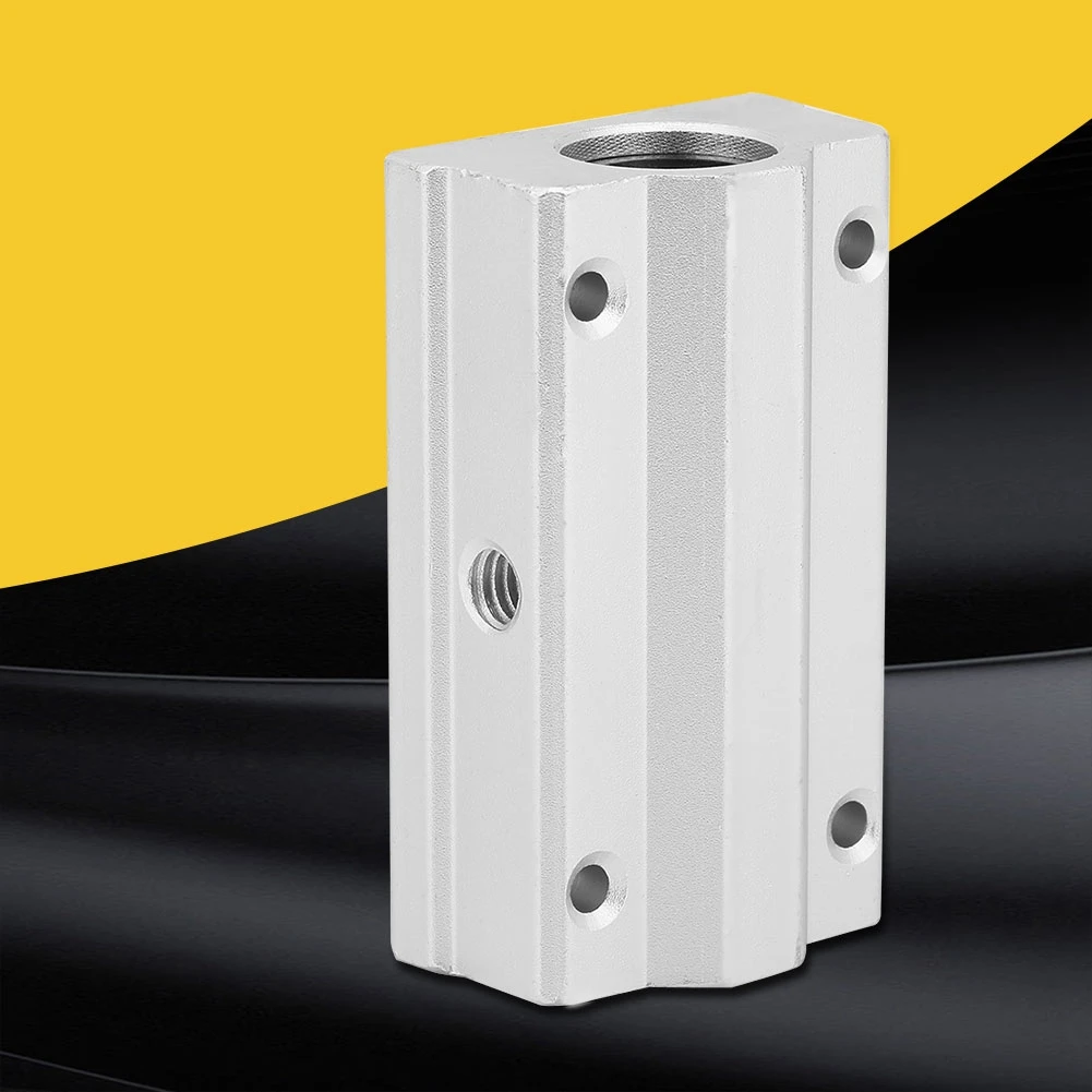 Linear Ball Bearing Block Slide unit 22mm Aluminum Alloy Long Rail Linear Motion Ball Bearing Slide Bushing Slide Block