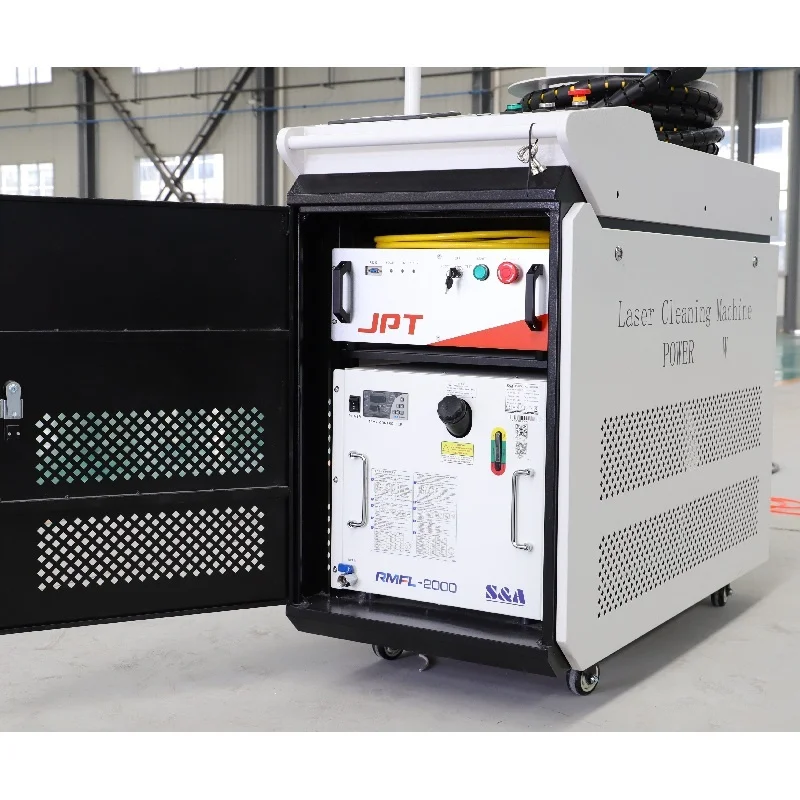 Raycus Laser Source Metal Steel and Aluminium Surface Rust Removal Cleaner, Fiber Books Machine, Max Jpt Discount