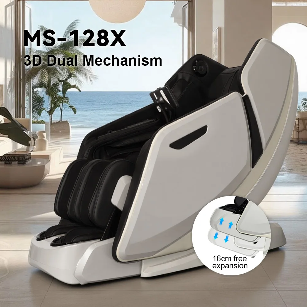 Upgraded 2D Mechanism Gaming Chair With Musical Function Sliding Forward Body Massage Chair