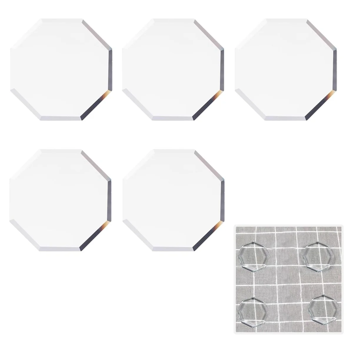 5PCS Glass Pattern Weights for Sewing, Fabric Sewing Weight Cloth Dressmaking Pattern Making and Sample Cutting Weights